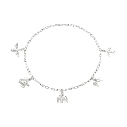 DIY Permanent Charm Armband-Set ohne Charms - 925 Silber