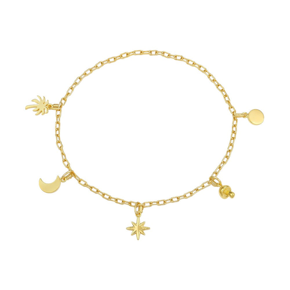 DIY Permanent Charm Armband-Set ohne Charms - 925 Silber