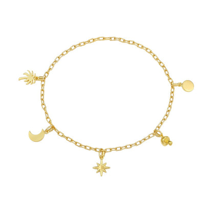 DIY Permanent Charm Armband-Set ohne Charms - 925 Silber