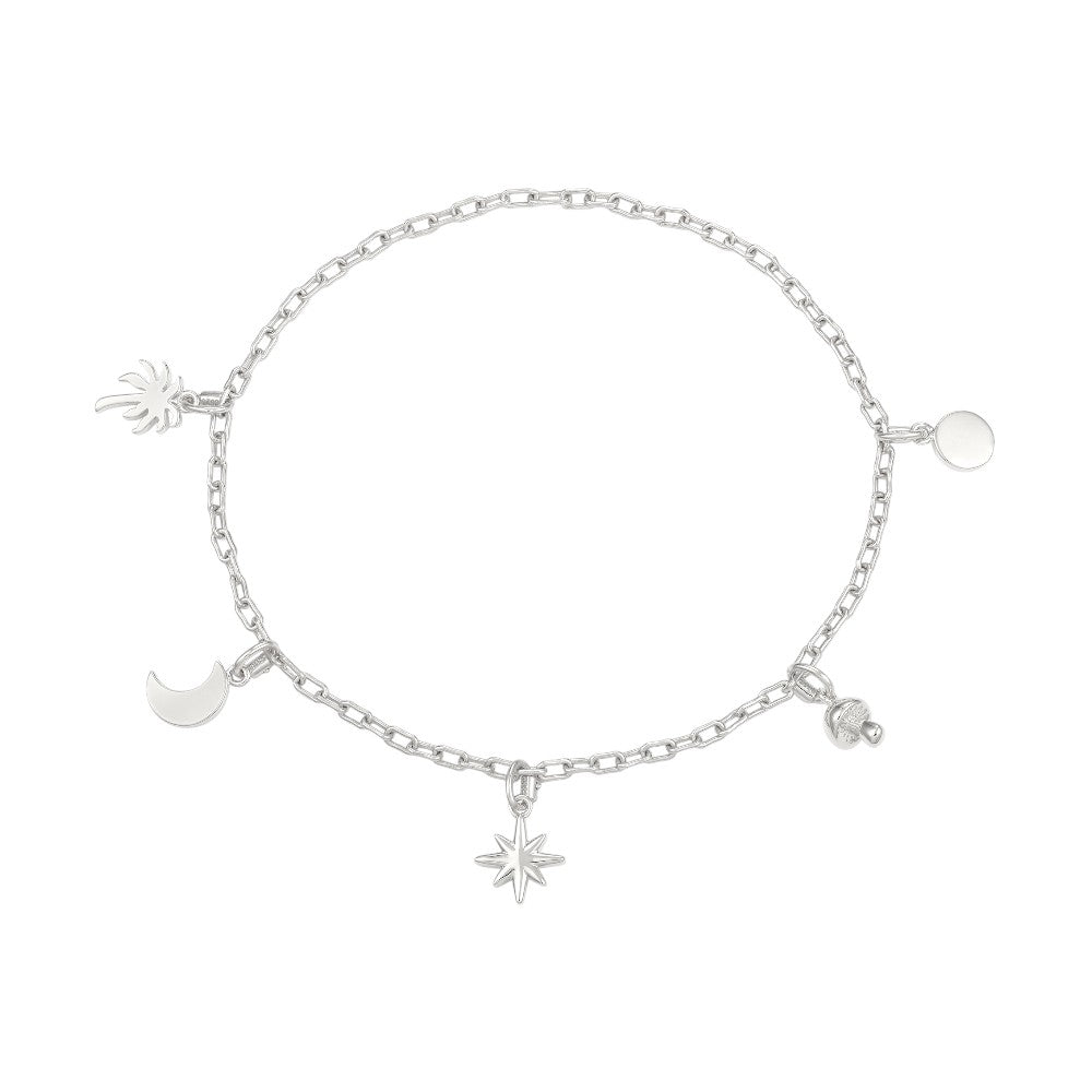 DIY Permanent Charm Armband-Set ohne Charms - 925 Silber