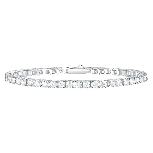 Vielring - Tennis Armband - Zirkonia Kristalle - Silber / 18 cm