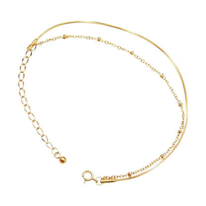 Thin Double Bracelet • 925 Sterling Silver