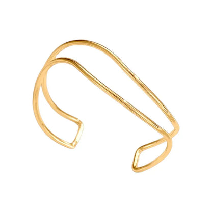 Vielring - Doubel Layerd Armreifen - Gold
