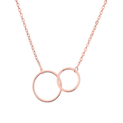 Vielring - Endless Halskette - 925 Silber - Roségold