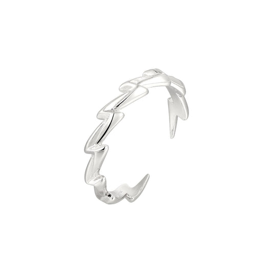 Vielring - Blitz Ring - 925 Silber - Silber