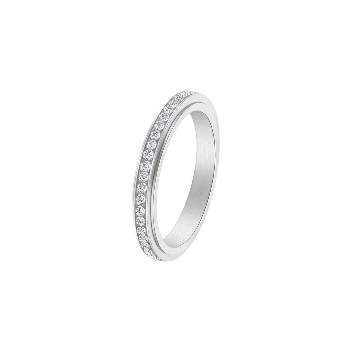 Kristall Anti Stress Drehbarer Ring - Anxiety Ring