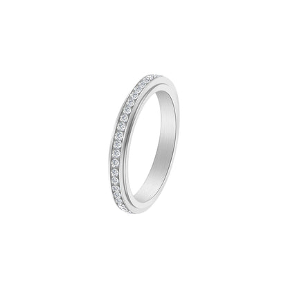 Kristall Anti Stress Drehbarer Ring - Anxiety Ring