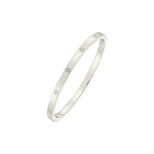 Liebes Armreifen - 925 Silber