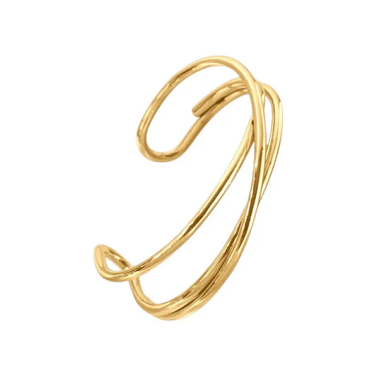 Vielring - Doubel Layerd Armreifen - Gold