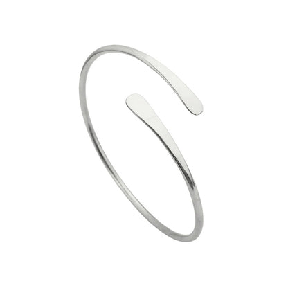 Vielring - Armreifen Textur - 925 Sterling Silber - Silber