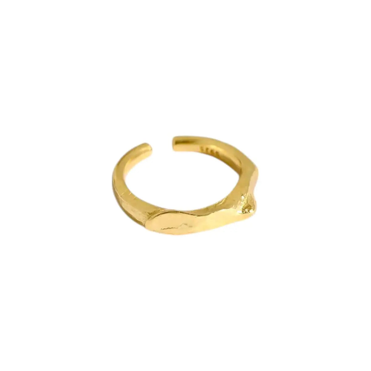 Strukturierter Ring • 925 Sterling Silber Vielring