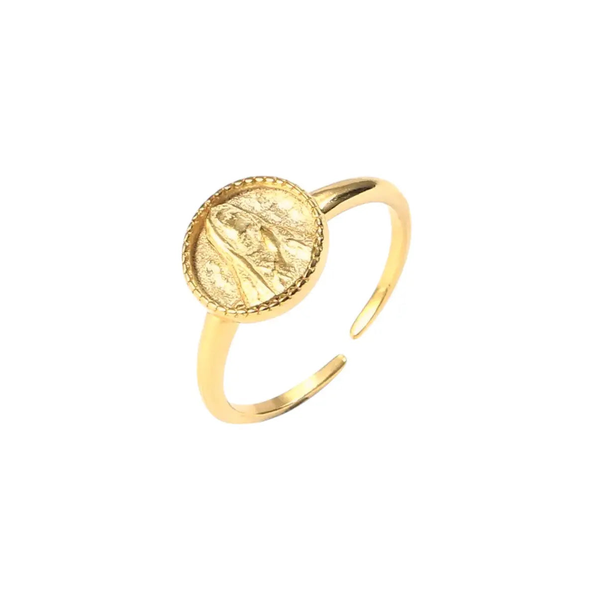 Vielring - König Ring - 925 Silber - Gold