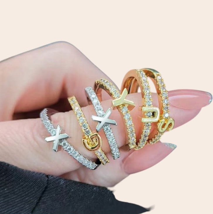 Chengxun 925 Sterling Silber Ring „Gelbe Biene“ Mit Zirkonia – Verstellbar, Perfekt Als Geschenk Für Frauen