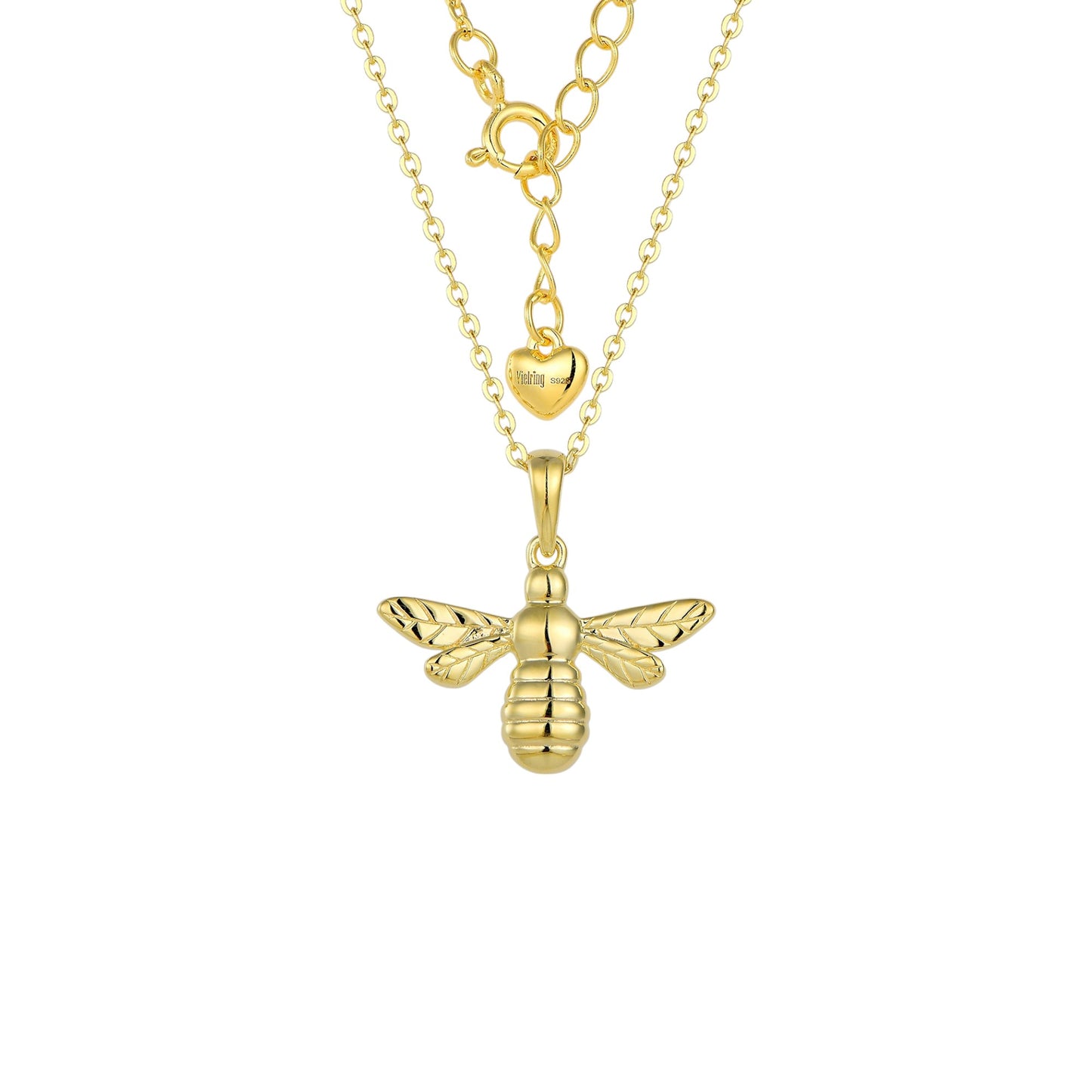 Square Zirconia Necklace - 925 Silver