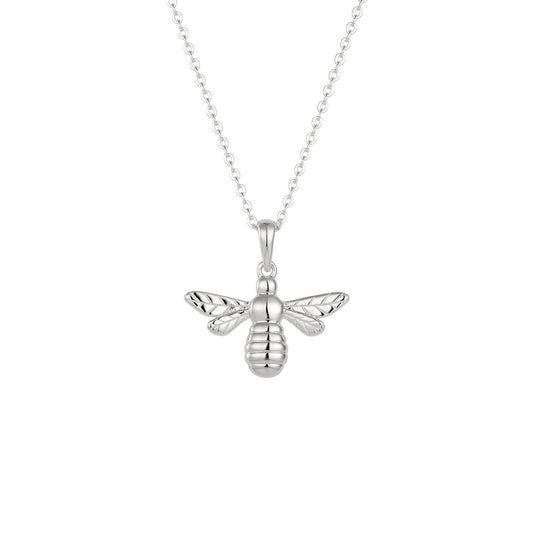 Square Zirconia Necklace - 925 Silver