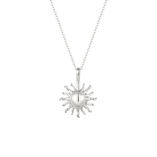 Sonnen Halskette - 925 Silber