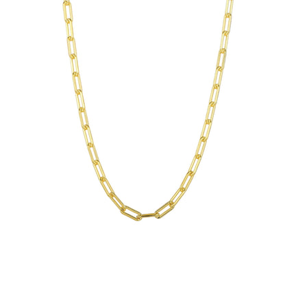 Gliederhalskette mit Herz - 925 Silber
