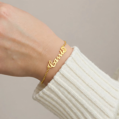 Endless bracelet with zirconia stones - 925 silver