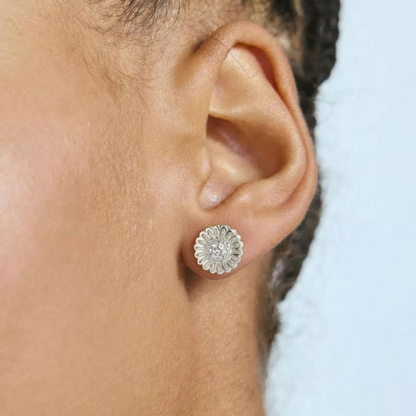 Perlen Anti-Stress-Ohrringe – 925 Silber