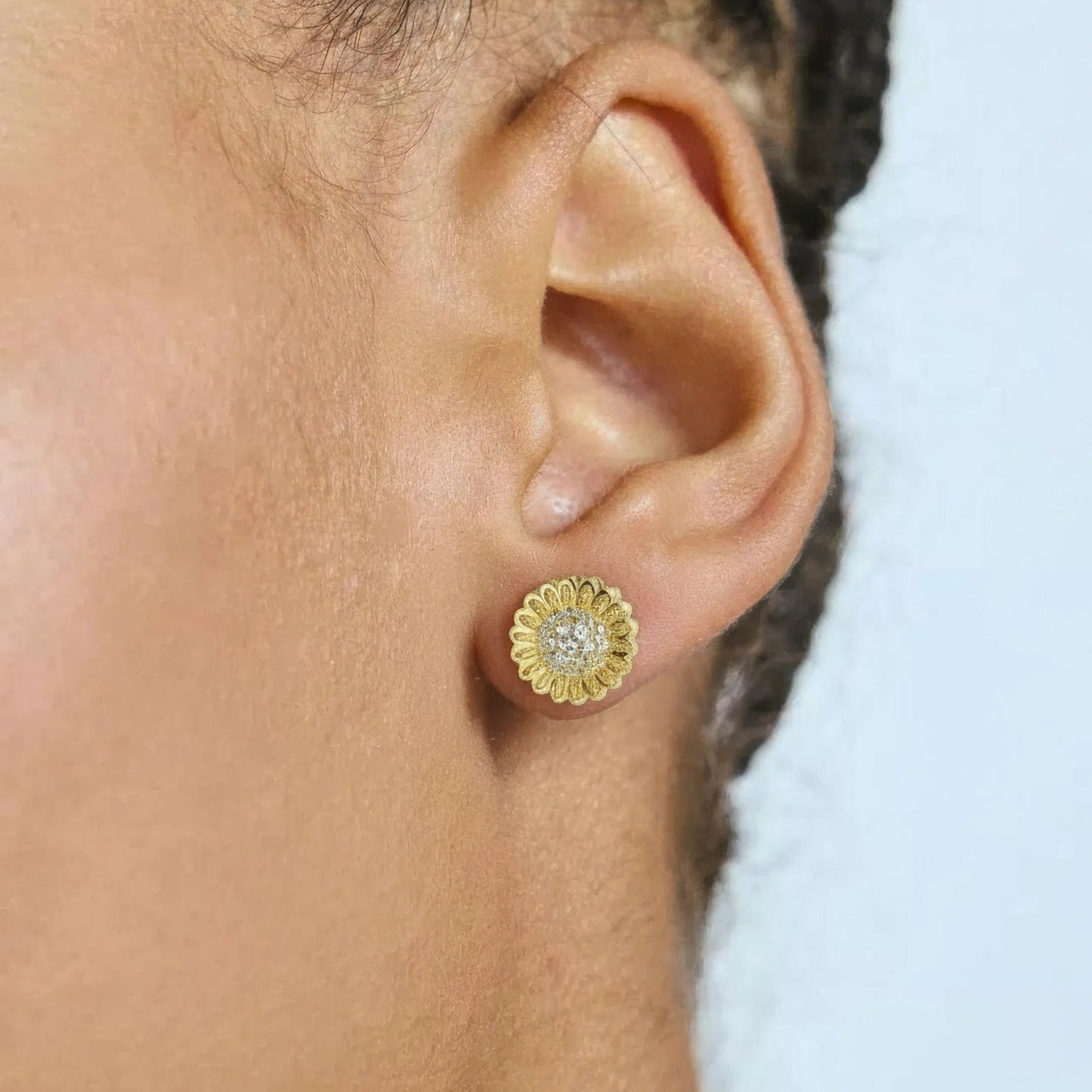 Perlen Anti-Stress-Ohrringe – 925 Silber