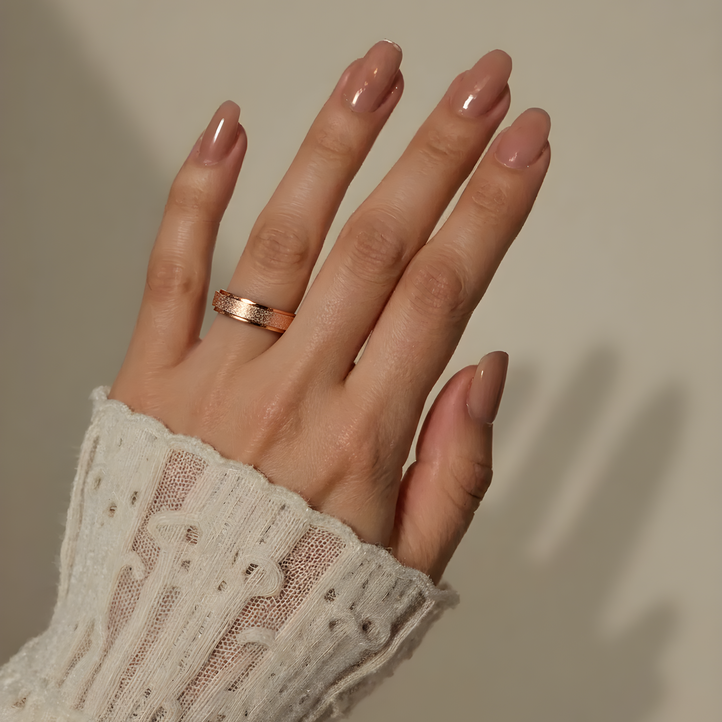 Matte Classic Rotating Ring - Stainless Steel