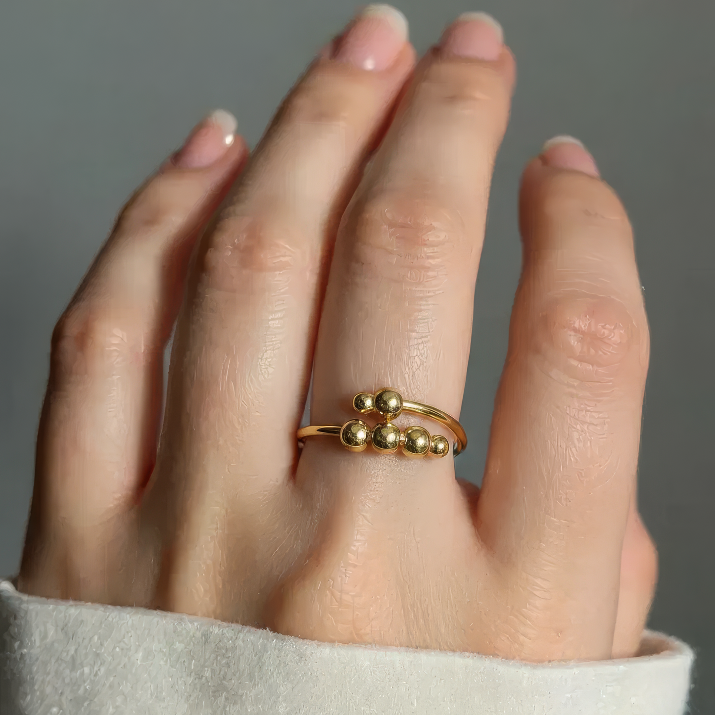 Pearl Rotating Ring - Stainless Steel