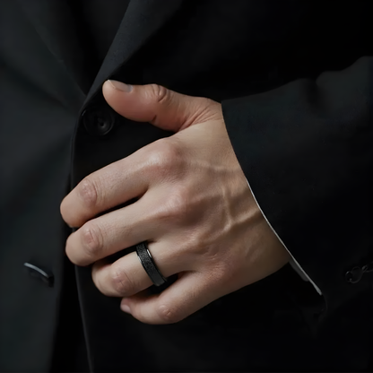 Matte Classic Rotating Ring - Stainless Steel