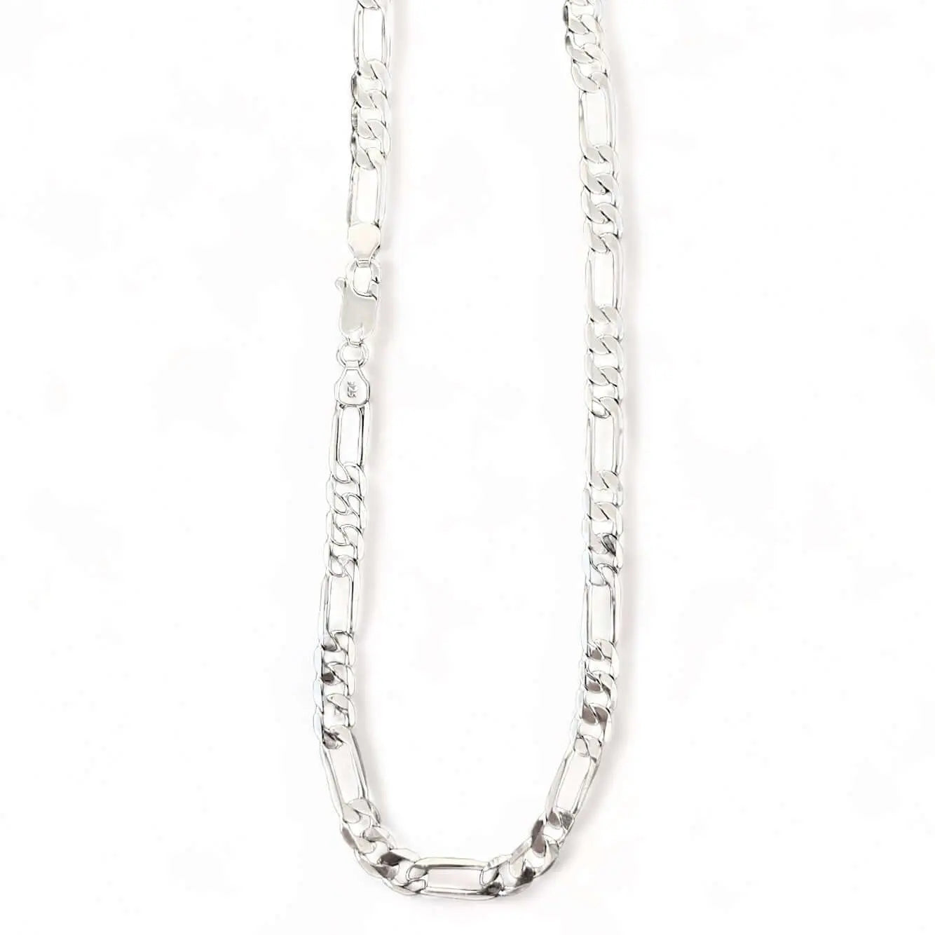 Figaro Halskette 5mm - 925 Silber Schmuckmeer