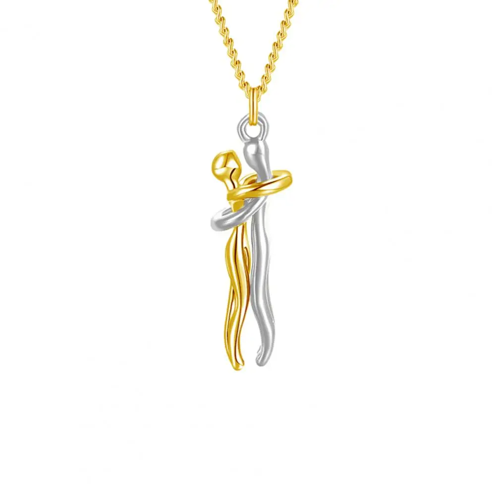 Vielring - Umarmungs-Halskette 925 Sterling Silber - Gold