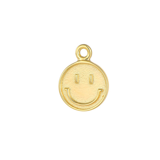 Vielring - Smiley Charm - 925 Silber - Gold