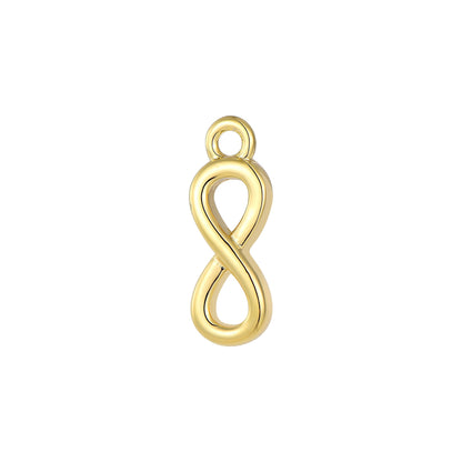 Vielring - Unendlichkeit Charm - 925 Silber - Gold