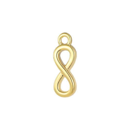 Vielring - Unendlichkeit Charm - 925 Silber - Gold