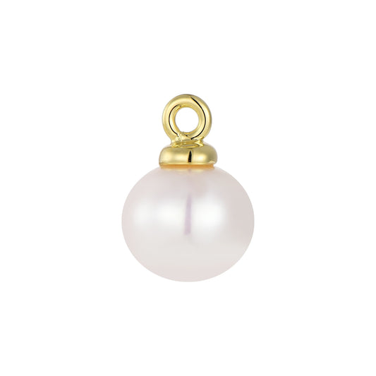 Vielring - Perlen Charm - 925 Silber - Gold