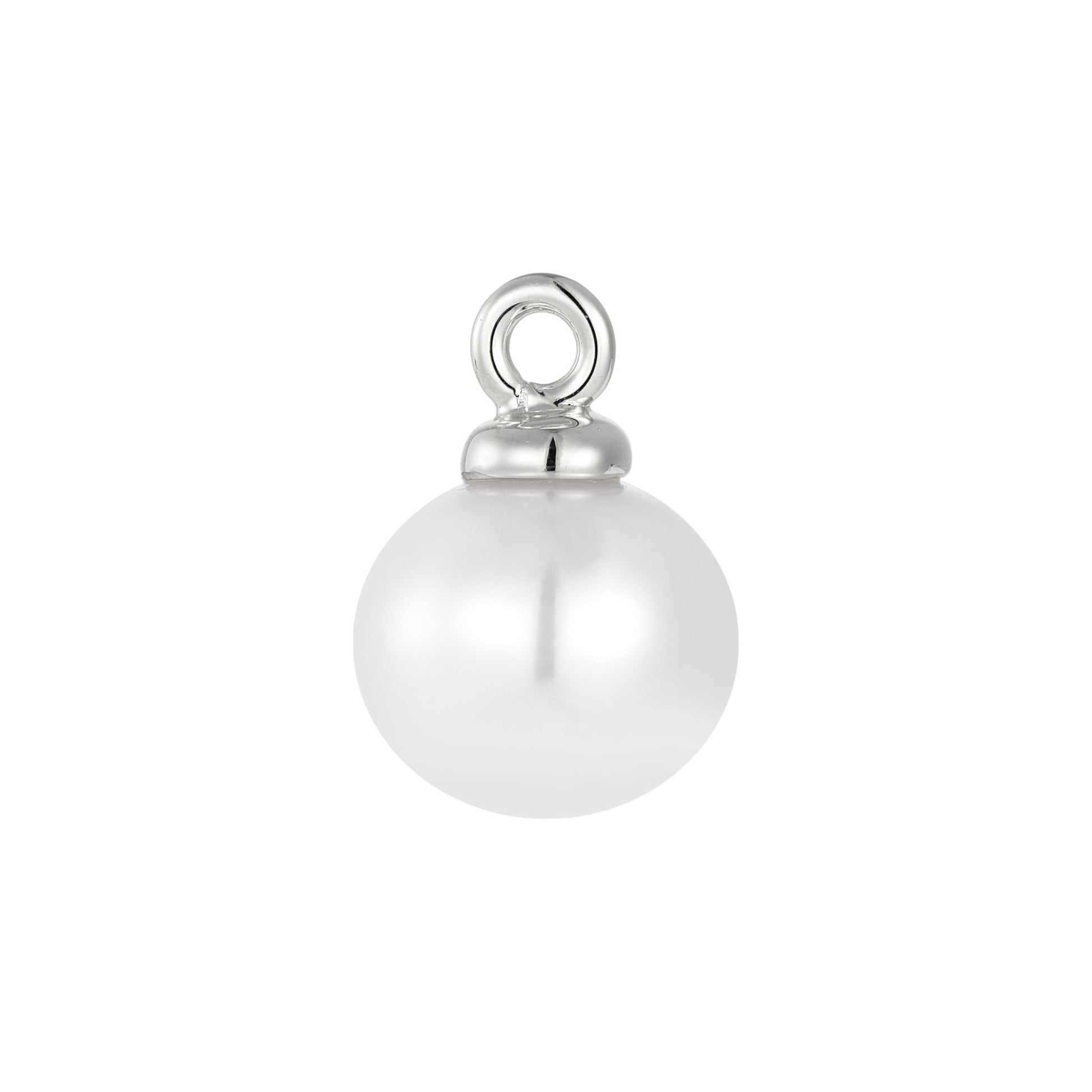 Vielring - Perlen Charm - 925 Silber - Silber
