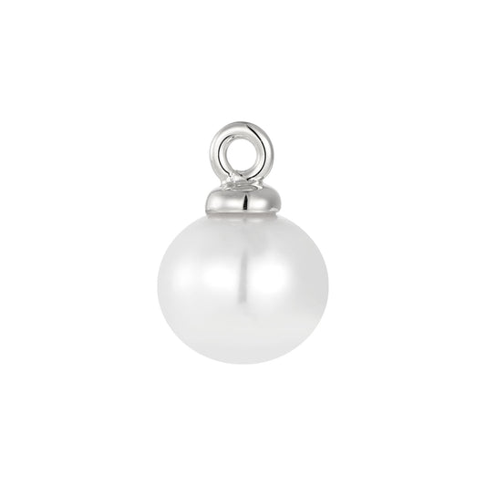 Vielring - Perlen Charm - 925 Silber - Silber