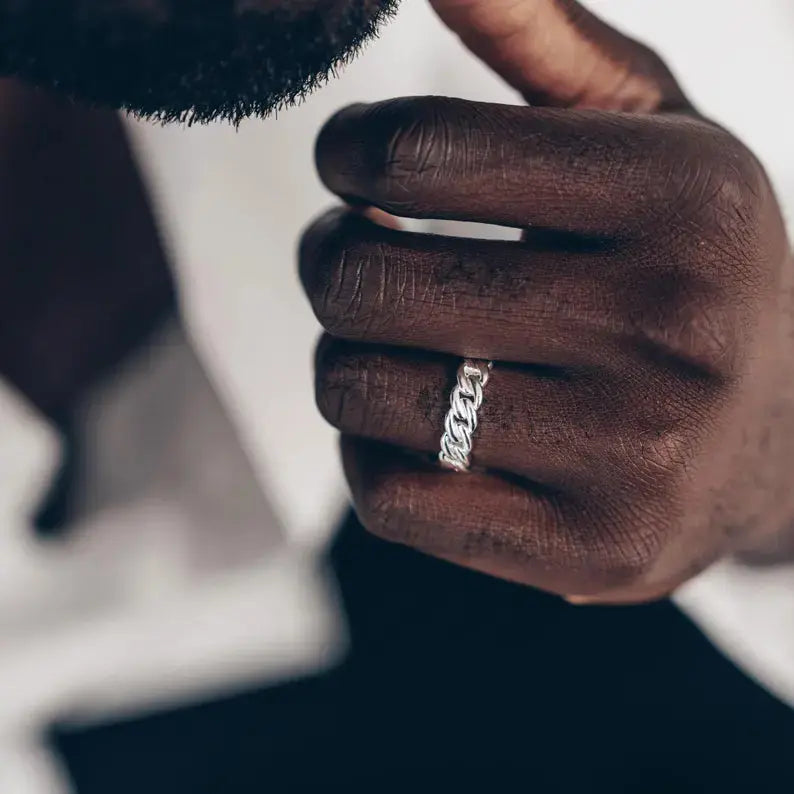 Vielring - Cuban Ring - 925 Silber - Silber