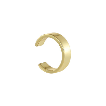 Vielring - Klassischer Ear Cuff - 925 Silber - Gold