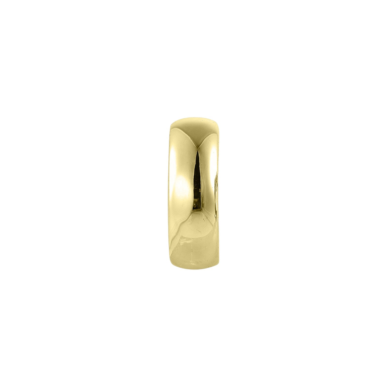 Vielring - Klassischer Ear Cuff - 925 Silber - Gold