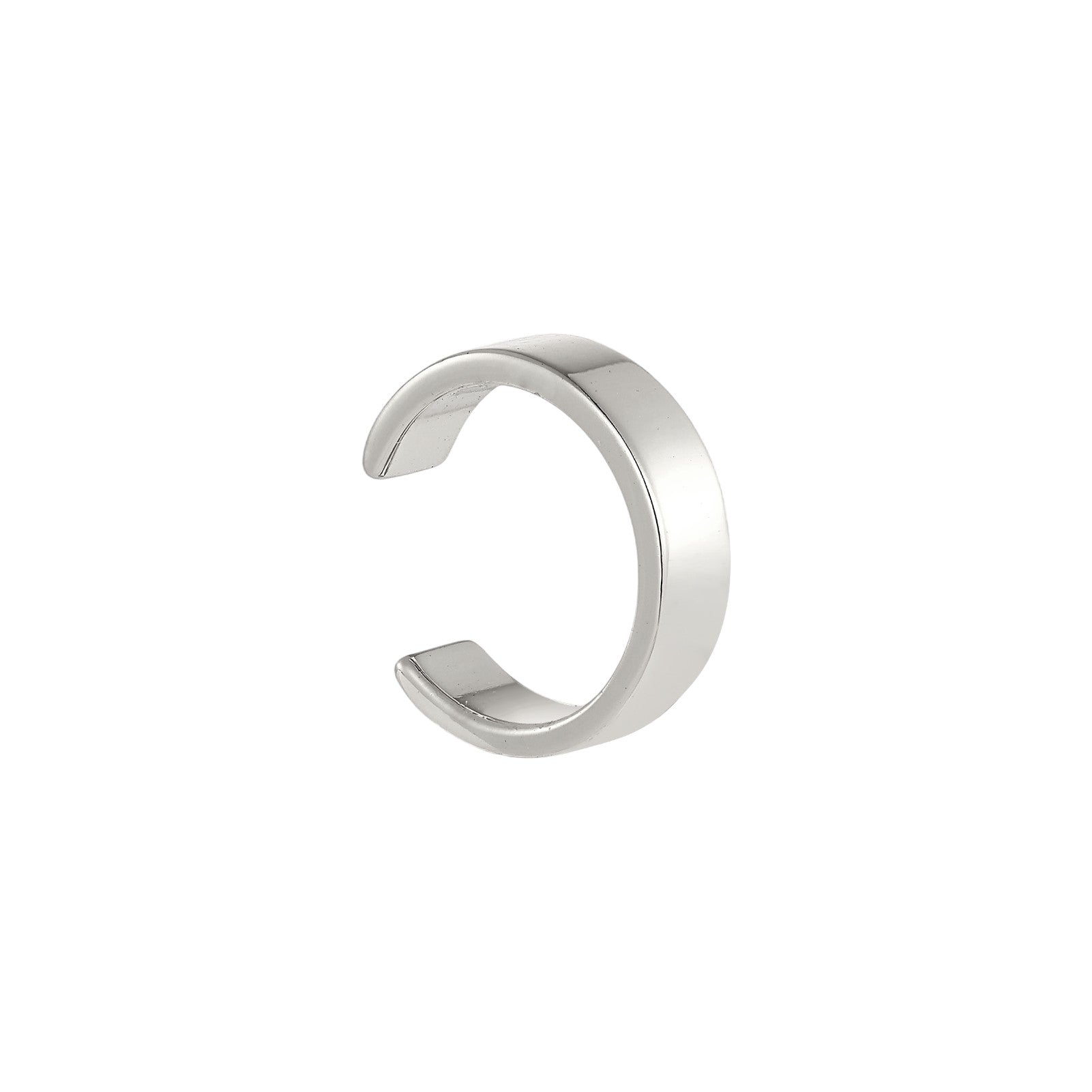 Vielring - Klassischer Ear Cuff - 925 Silber - Silber
