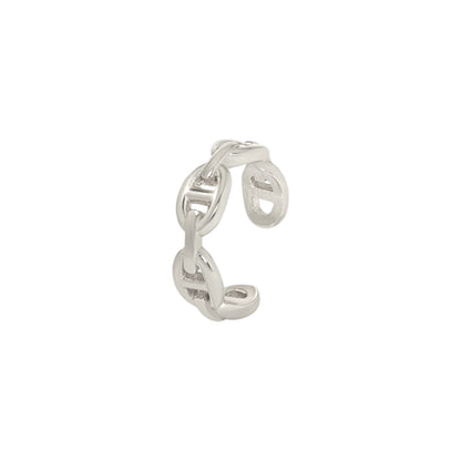Geometrischer Ear Cuff - 925 Silber