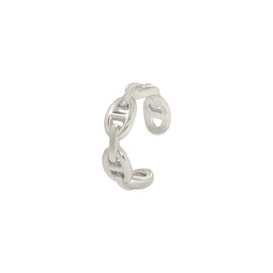 Geometrischer Ear Cuff - 925 Silber