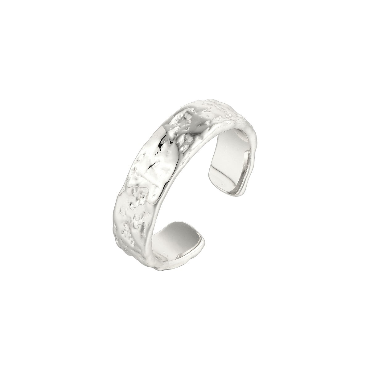 VIKI LYNN Semikolon Ring Aus 925 Sterling Silber – Verstellbar, Mit Zirkonia, Inspirierendes Schmuckgeschenk
