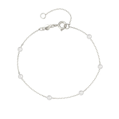Perlen Armband - 925 Silber