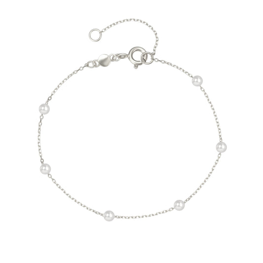 Perlen Armband - 925 Silber