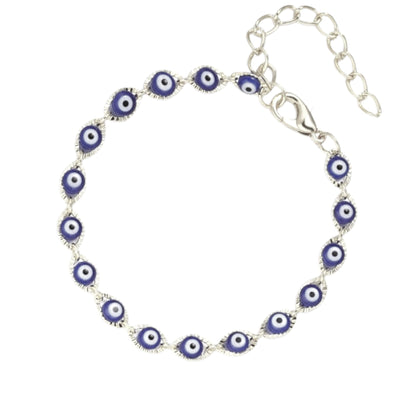 Buntes Augen Armband - Edelstahl