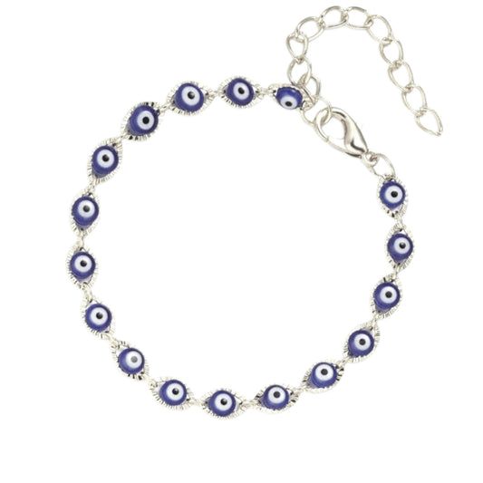 Buntes Augen Armband - Edelstahl