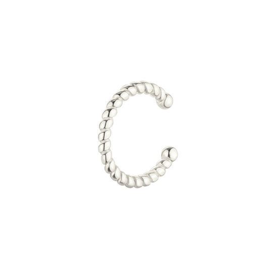 Gedrehter Ear Cuff - 925 Silber