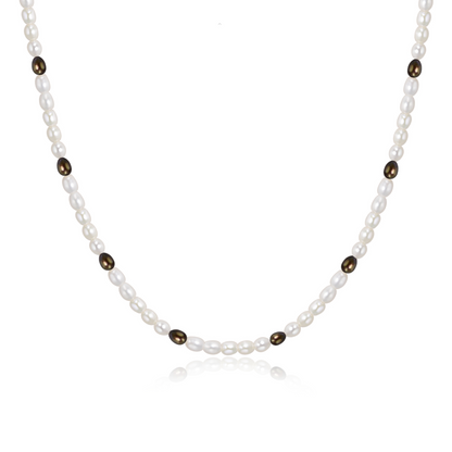 Freshwater Pearl Necklace • Natural pearl necklace