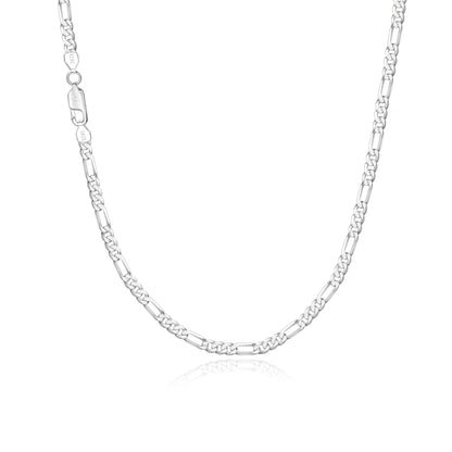 Figaro necklace 5 mm - 925 silver