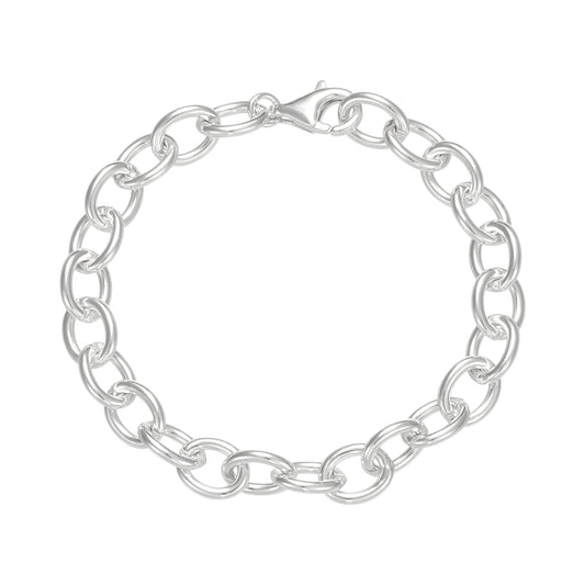 Runde Kreise Armband - 925 Silber